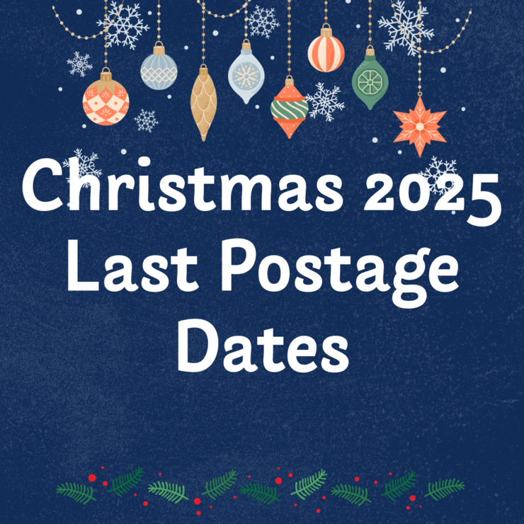 CHRISTMAS 2025 POSTAGE DATES